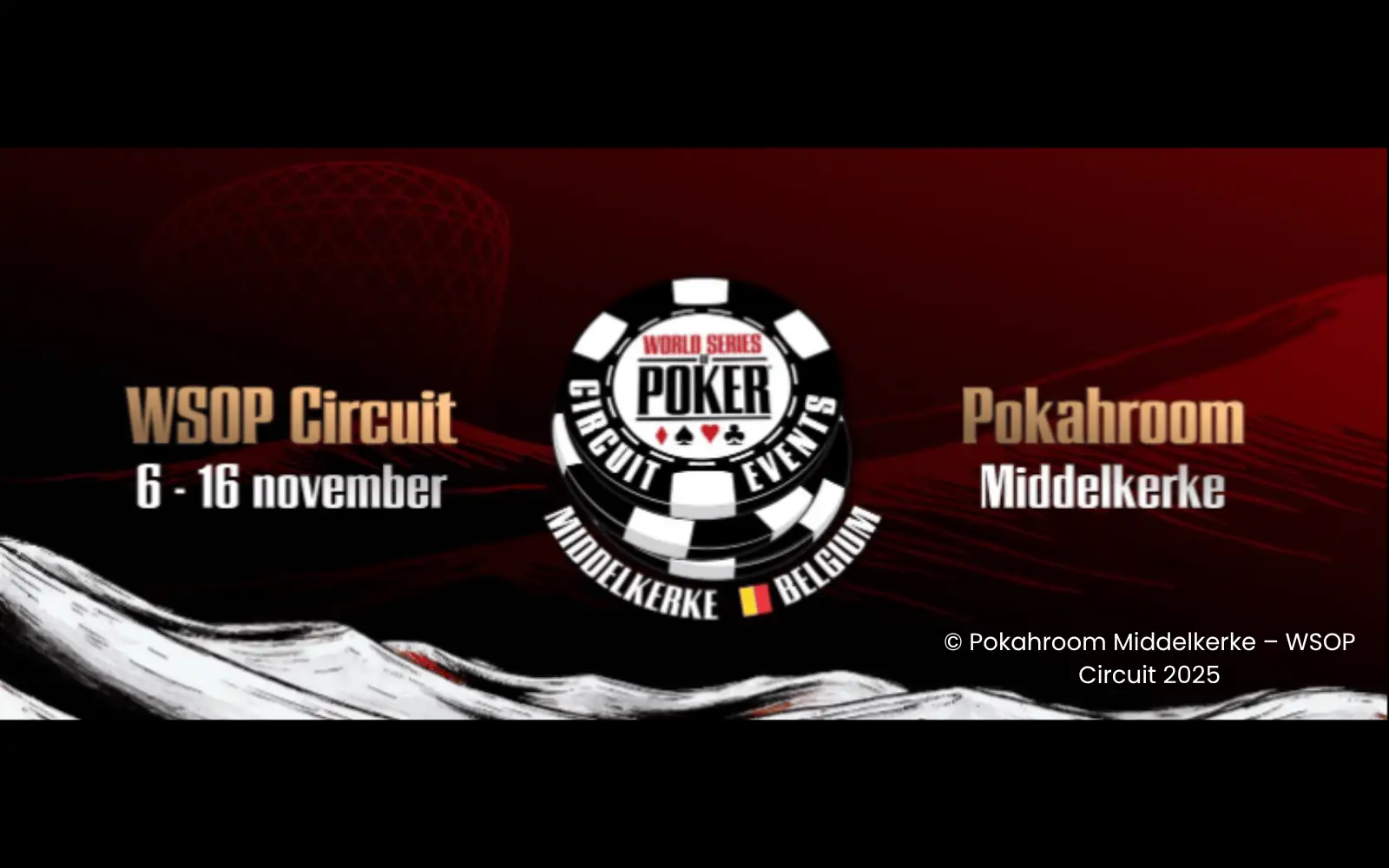 Le circuit WSOP fait escale à Middelkerke