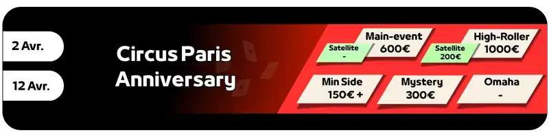 Big ten - Casino Club Circus Paris