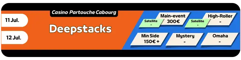 Deepstacks- Casino Partouche Cabourg