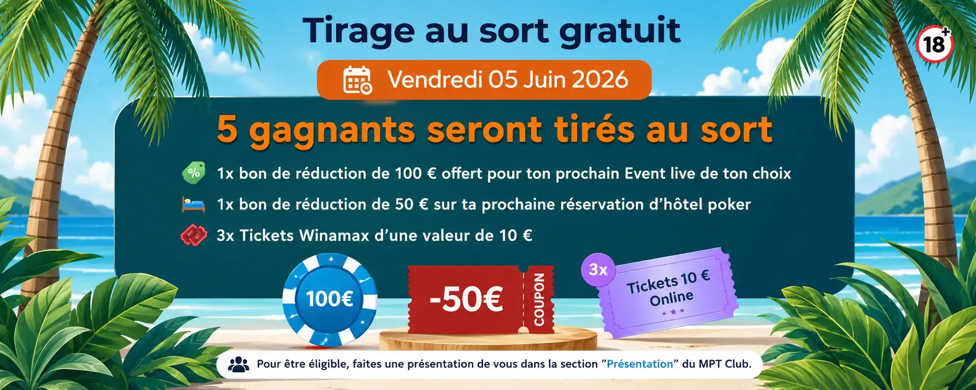 Tirage MyPokerTrip 05062026
