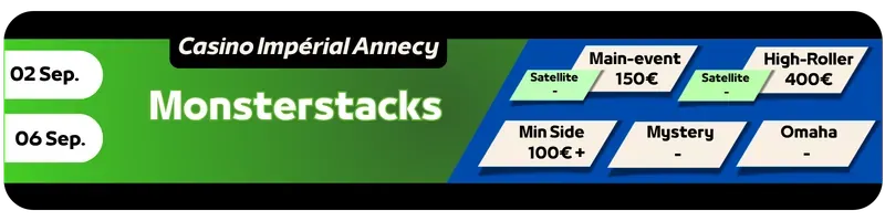 Monsterstacks - Casino Impérial Annecy