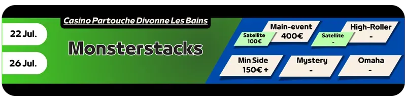 Monsterstacks -Casino Partouche Divonne Les Bains