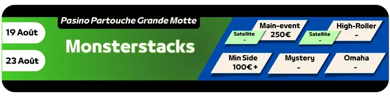 Monsterstacks - Pasino Partouche Grande Motte