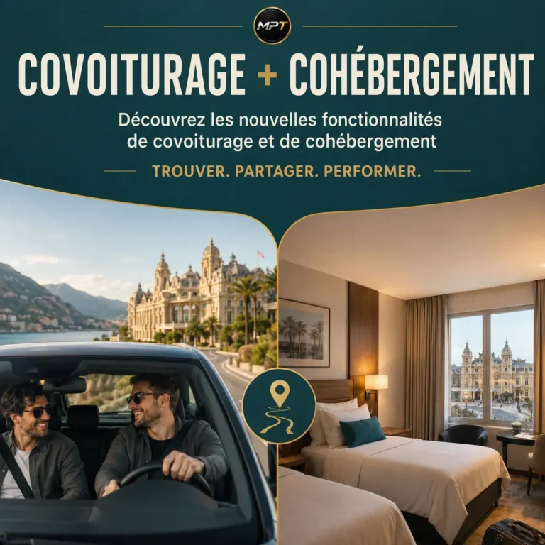 Covoiturage poker et co-hébergement sur MyPokerTrip