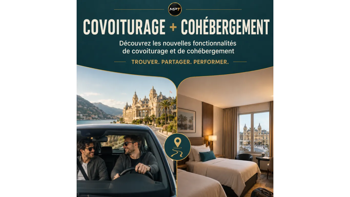 Covoiturage poker et cohébergement sur MyPokerTrip