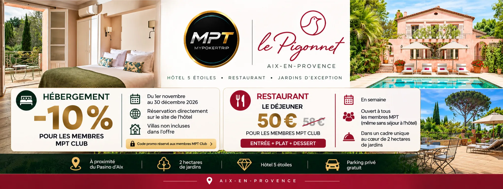 Partenaire Le Pigonnet Aix-en-Provence