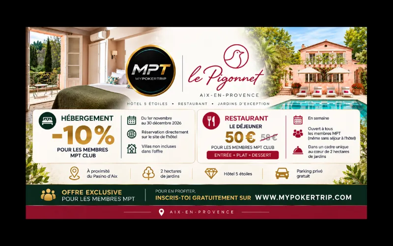 Nouveau partenariat Le Pigonnet - Aix-en-Provence
