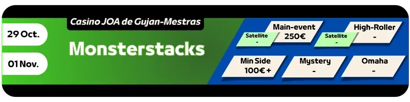 Monsterstacks - Casino JOA de Gujan-Mestras