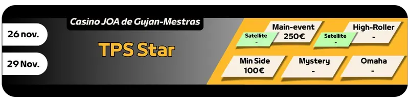TPS Star - Casino JOA de Gujan-Mestras