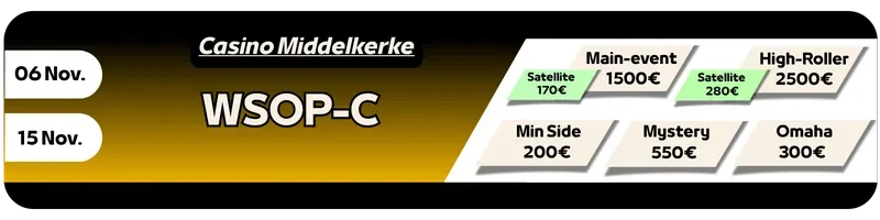 WSOP-C - Casino Middelkerke