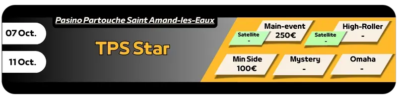 TPS Star - Pasino Partouche Saint Amand-les-Eaux