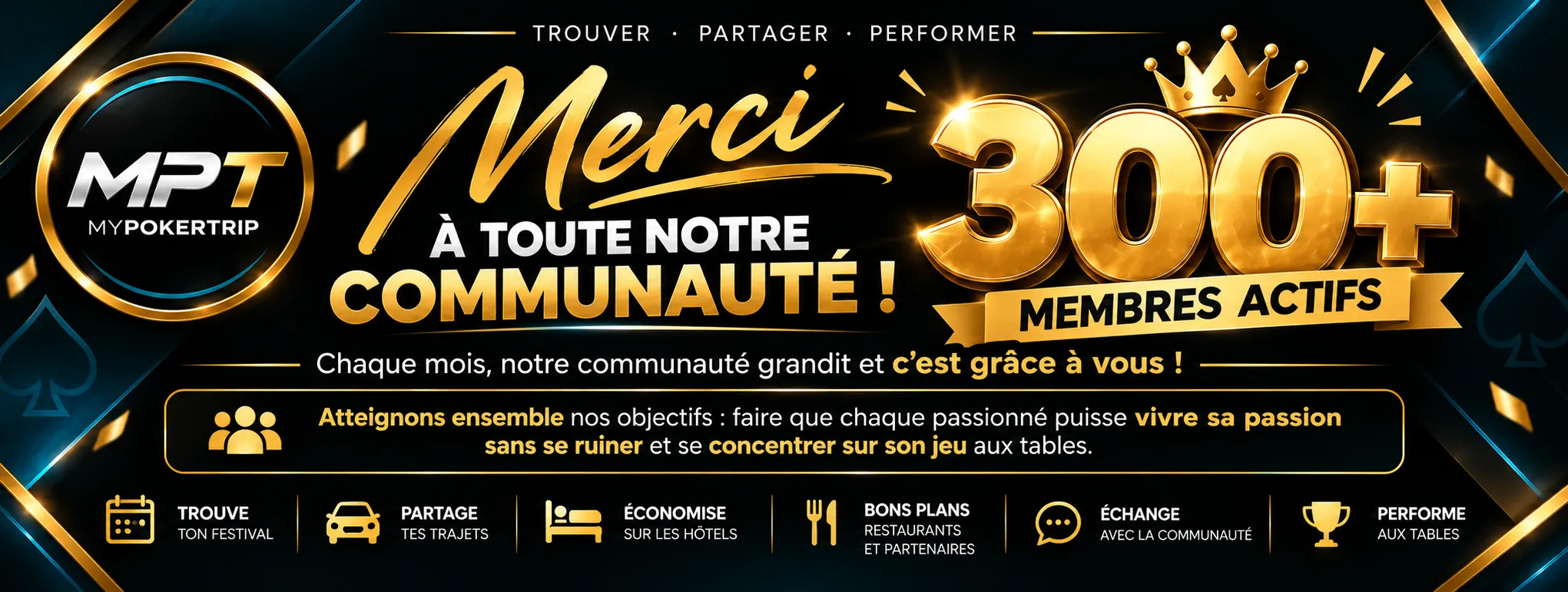 Rejoins plus de 300 passionnés actifs