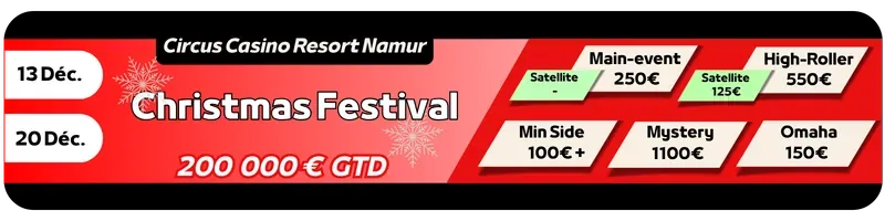 Christmas Festival - Casino Resort Namur
